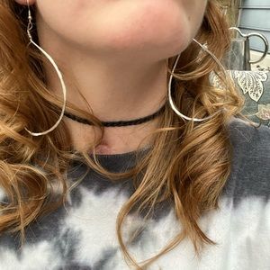 Hand made sterling silver earrings